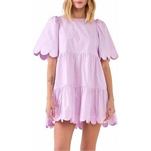 English Factory Lavender Mini Dress